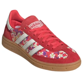 Adidas X Liberty London Handball Spezial „off White Semi Lucid Red“ Adidas X Liberty London Handball Spezial „off White Semi Lucid Red“