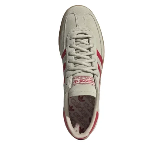 Adidasoriginals Handball Spezial „Putty Grey Team Victory Red Wonder Beige“